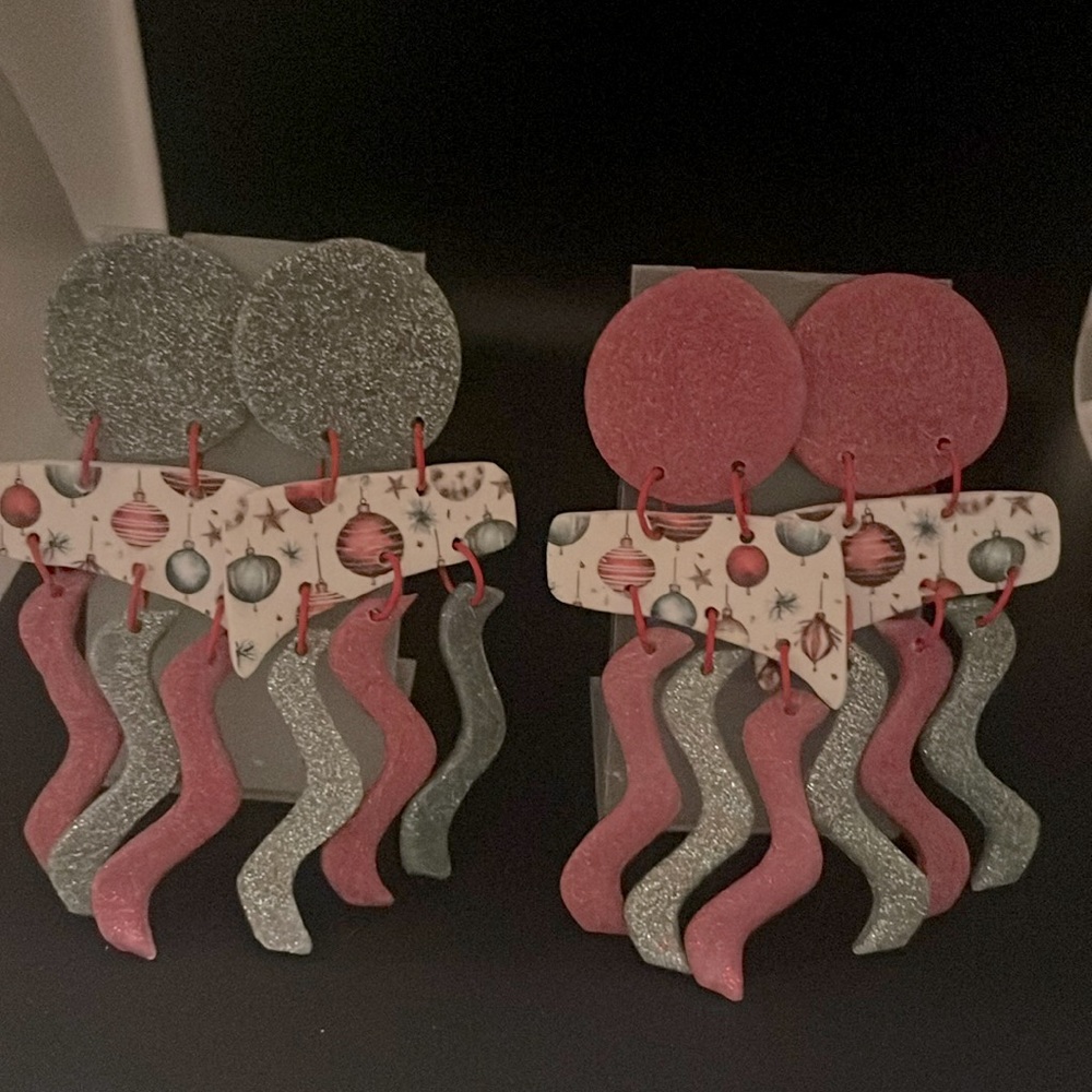 Polymer Clay Earrings by Susie Quinn - Picture 2 of 3